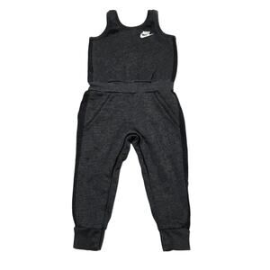 Nike Sportswear Baby Infant Jumpsuit Gray with Pockets Size 12 Months